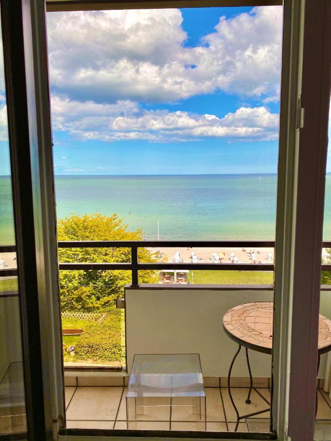 Studio Mit Panorama-Meerblick Und Direkter Strandlage In Scharbeutz Luaran gambar