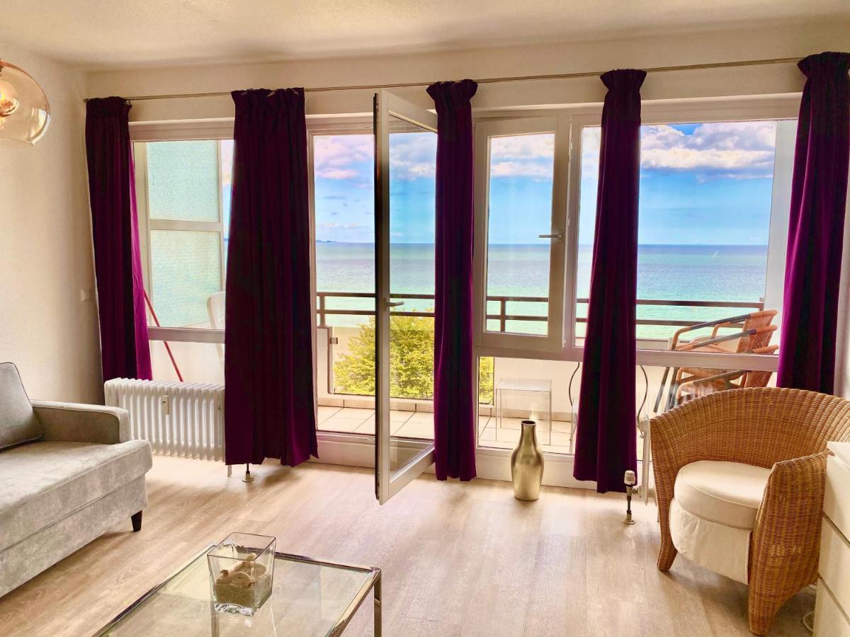 Studio Mit Panorama-Meerblick Und Direkter Strandlage In Scharbeutz Luaran gambar